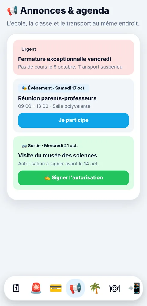 Annonces